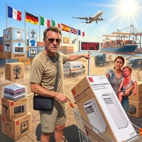 Agent d'expédition DDP Chine-Europe pour ventilateur électrique portable avec compresseur, service de transitaire aérien, maritime et ferroviaire