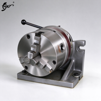 Tiger Cnc Indexing Spacers, Tête de division rapide compacte, Installation horizontale et verticale, Mandrin à 3 mors pour fraisage haute précision