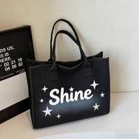 Sac fourre-tout personnalisé élégant, sac fourre-tout pratique en toile, sacs de shopping pour l'extérieur, sacs fourre-tout pour femmes avec graphisme personnalisé