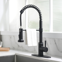 SUS304 Robinet de cuisine gastronomique Capteur tactile Robinet mitigeur d'eau intelligent Robinet d'évier de cuisine à eau chaude et froide à tirette