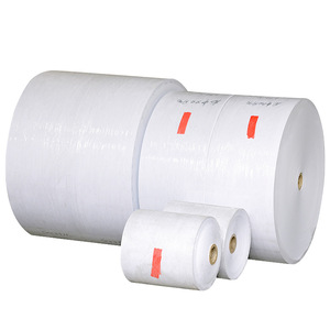 Top Coated Selbst klebende Thermo etiketten Bopp Pvc Label Materialien Jumbo Rolls