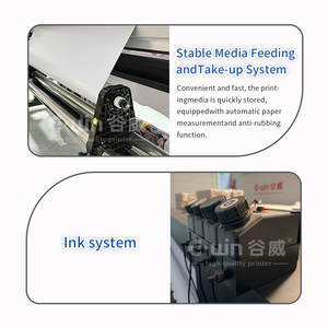 Impresora Eco Solvente Gwin de 3.2 Metros con Doble Cabezal XP600, 1200 DPI, Impresión de Pancartas Impermeables para Publicidad - Product Image 4