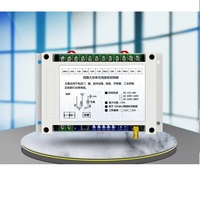Système de télécommande sans fil RF 4 canaux 30A AC110V 220V 380V / Récepteur de code d'apprentissage pour moteur et porte électrique Maison intelligente D755