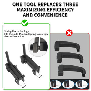 Phổ nhiên liệu khí nén DIESEL phun puller extractor loại bỏ công cụ với Bosch 110 Common Rail Diesel phun thử puller - Product Image 6