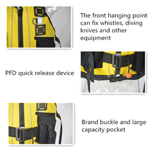 سترة نجاة معتمدة من CE، بيع مباشر من المصنع، سترة إنقاذ عالية الجودة، سترة نجاة متينة للغمرات - Product Image 6