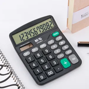 Calculatrice électronique à écran LCD solaire à 12 chiffres