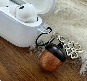 Twist Open Acorn Pill Box Keyring, Pinecone Sachet <strong>Container</strong> Bag Pendant - Product Image 4