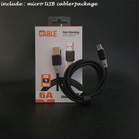 Fábricas que producen cables compactos y portátiles con múltiples puertos de carga rápida V8 Android Micro USB