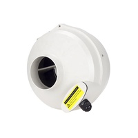 Ventilateur centrifuge silencieux en ligne pour conduit d'air de 100 mm (4 pouces)