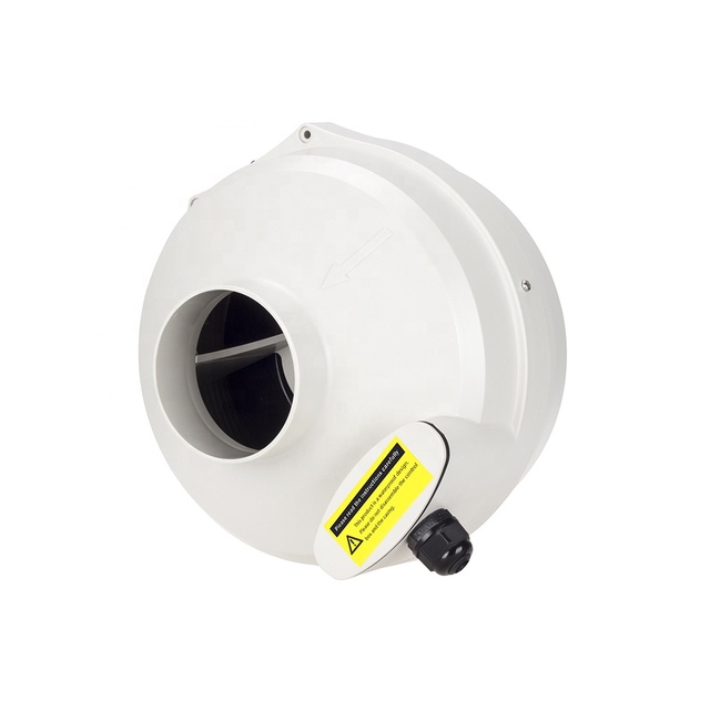 100mm 4 Inch Silent Air Cooler Inline Centrifugal Duct Fan