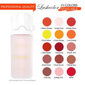 Wenshen Lushcolor 12ml Inoriginal Original Microblading Lip Blushing Tattoo Ink Pigment de maquillage permanent pour les lèvres foncées - Product Image 2