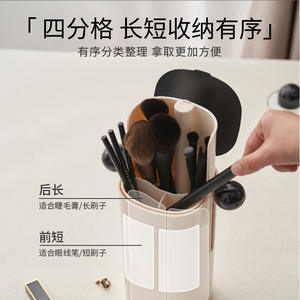 Organizador de Cosméticos Osamu Goods Store, Tubo de Almacenamiento de Plástico con Cajones para Maquillaje, Uso en Escritorio - Product Image 2