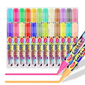 Liquid Chalk Markers for Chalkboard Wet Erase Metallic Colors Pens