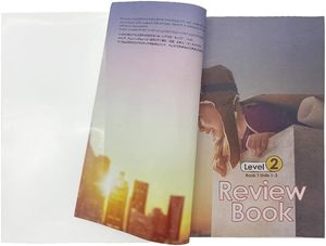 Protège-livres en plastique imperméable pour manuels scolaires et livres brochés, anti-<span class=keywords><strong>poussière</strong></span>, résistant à l'usure, non toxique pour les enfants. - Product Image 5