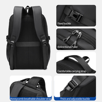 Sac à dos pour ordinateur portable unisexe, grande capacité, en tissu Oxford, durable, imperméable, multifonctionnel, style décontracté, pour le commerce de gros