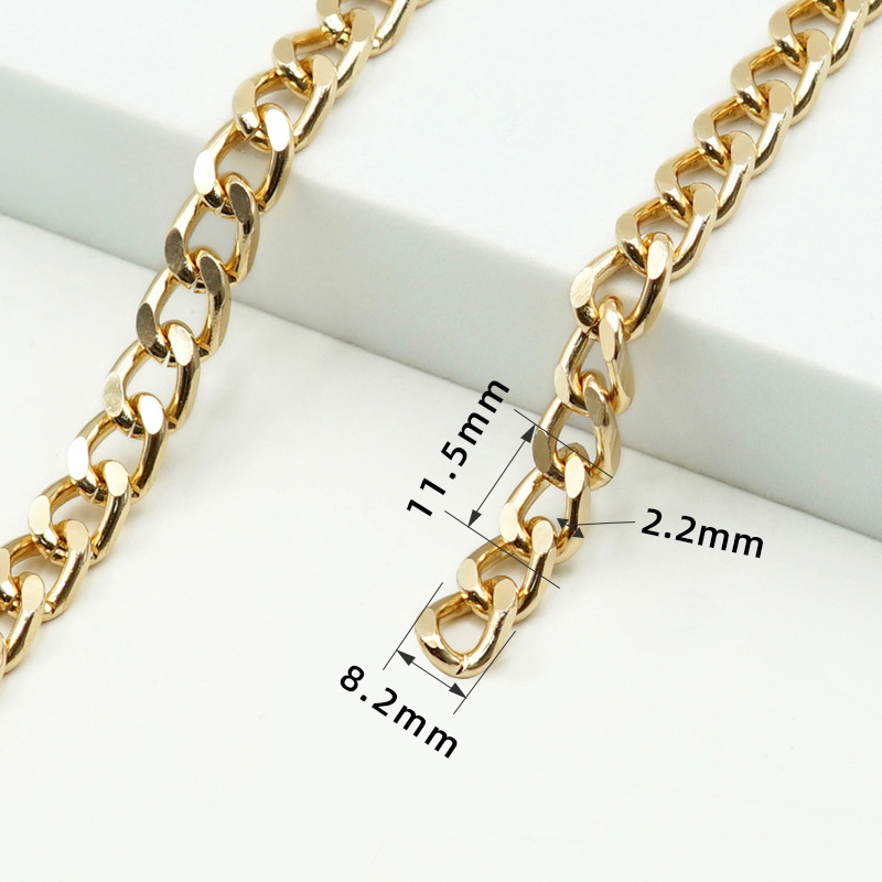 Shallow gold 11.5*8.2*2.2mm