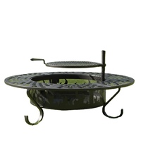 Barbecue portable de haute qualité fabriqué en usine avec revêtement en poudre pour la cuisson