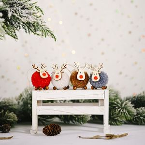 Décoration de Noël : Pendentifs en feutre en forme de cerf pour sapin de Noël, décorations intérieures pour fêtes - Product Image 5