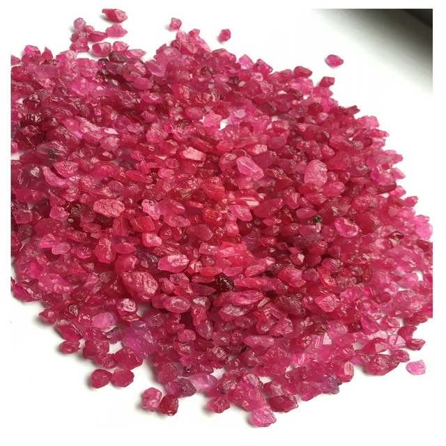 Top Quality Natural Ruby Burmese Origin Red Color Rough Ruby Gemstone