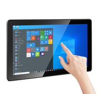 PC industriel embarqué sans ventilateur à écran tactile 10 points de 15,6/13,3/18,5/21,5 pouces avec processeur Core i3/i5/i7, 8 Go de RAM et SSD de 128 Go en stock