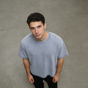 Camiseta de Hombre de Alta Calidad, Lisa, para Impresión de Logotipo, 100% Algodón, Corte Cuadrado, Personalizable para Verano - Product Image 2