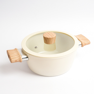 Ensemble de casseroles et poêles en aluminium forgé avec revêtement céramique antiadhésif, surface lisse, <span class=keywords><strong>kit</strong></span> d'ustensiles de cuisine en gros - Product Image 4