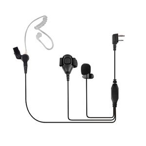 Auricular de tubo acústico para Walkie Talkie, auricular para intercomunicador Moto-rola, enchufe M de 2 pines para GP68, GP308, GP300, CP88 - Product Image 1