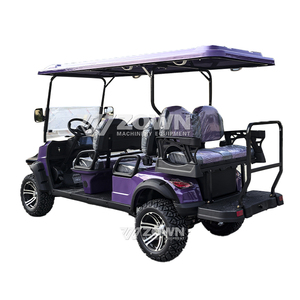 Voiturette de golf électrique tout-terrain tendance 2026, 4 places, batterie lithium 72V, suspension indépendante, certifiée CE, pour la chasse - Product Image 5
