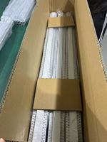 Profilé en aluminium extrudé pour plafond et mur en plâtre, profilé LED mince W62xH14mm, encastré, avec bride