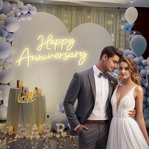 Insegna al Neon LED Personalizzata Neonawall per Decorazione Murale, Ideale per Matrimoni, Compleanni, Bar, Pub, Negozi, Camere da Letto, Decorazioni Natalizie - Product Image 5