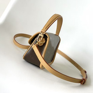 กระเป๋าสะพายไหล่สายโซ่ขนาดเล็กยอดนิยมใหม่สำหรับผู้หญิงกระเป๋าสะพายข้างแบบลำลองกันน้ำหนัง PU - Product Image 6