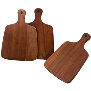 Tabla de cortar de madera de acacia, tabla colgante para servir queso, utensilios de cocina, tabla de cortar para carne de cordero, cocina de Hotel - Product Image 1