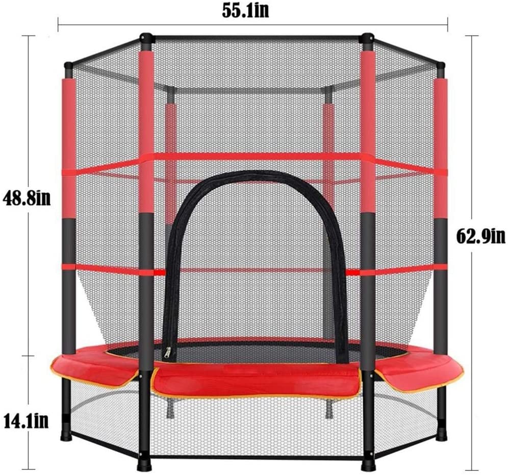Trampolín Infantil 2 En 1 Radio Flyer | Minitrampolín De 91 Cm Con Tema De Pista De Carreras | Para Edades De 3 A 6 Años