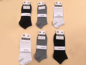 Calzini Invisibili Classici Estivi da Uomo, Casual, Neri, Bianchi, Grigi, in Spandex/Poliestere, Assorbenti, Sottili, Antibatterici - Product Image 3