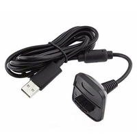 Câble de chargement USB de 1.5M, 150CM, pour contrôleur de jeu sans fil 360, manette de jeu, chargeur d'alimentation
