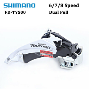 Dérailleur <span class=keywords><strong>avant</strong></span> Shimano <span class=keywords><strong>Tourney</strong></span> FD-TY500 pour vélo, TY500 TY510, basculant vers le bas/vers le haut, montage sur bande FD, dérailleur <span class=keywords><strong>avant</strong></span> 6/7/8 vitesses - Product Image 3