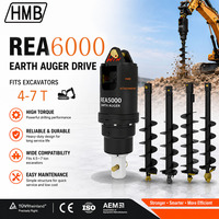 Tarière hydraulique pour excavatrice - Fournisseur d'accessoires de tarière pour excavatrice pour le piegeage, le forage de sols et le creusement de trous pour poteaux sur mini-chargeuse compacte