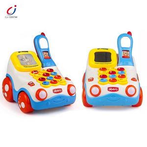 Juguete Educativo de Moda Chengji, Teléfono de Juguete con Forma de Coche, Teléfono Musical de Dibujos Animados, Juguetes para Niños, Teléfono Móvil de Plástico para Bebés - Product Image 4