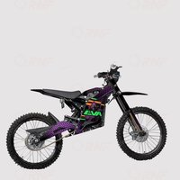 Autocollants graphiques en PVC motif RK pour Sur-Ron Light Bee Ultra Bee, kit de décoration de carrosserie pour moto tout-terrain, pièces de modification et amélioration