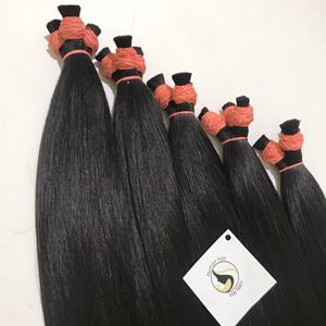 Vendedores de cabello virgen de visón, cabello con cutícula alineada, Aliexpress 10A, grado 2020, indio sin procesar, sedoso, venta al por mayor - Product Image 4
