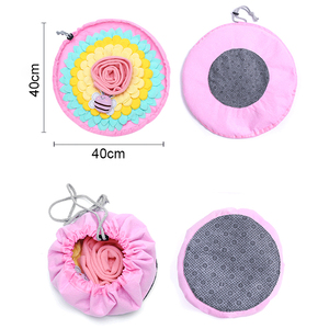 Tapis de renifflement interactif pour chien, coussin d'alimentation pour soulager le stress, favorise la recherche naturelle de nourriture, tapis de renifflement pour animaux de compagnie - Product Image 4