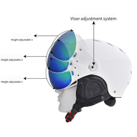 HUBO — casque de ski de sport avec système d'objectif magnétique détachable, pour la neige, vente en gros