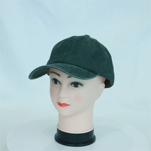 Wholesale 100% Cotton Tropical Style Distressed 6-Panel Water-Washed Cap 6 Panel Plain Baseball Caps Washed Vintage <b>Dad</b> <b>Hats</b> - Product Image 1