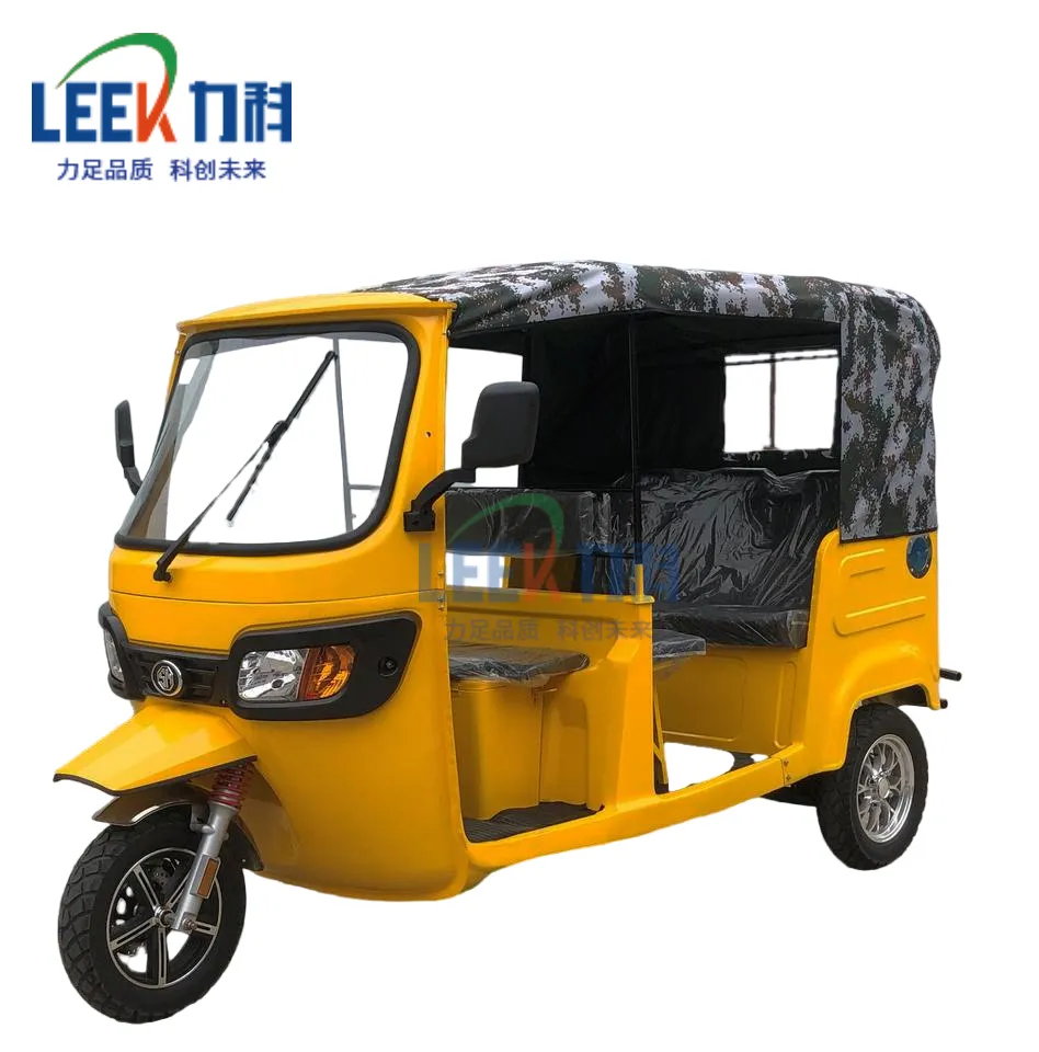 LEEK Xe Ba Bánh Điện 4 Chỗ Cho Người Lớn Xe Máy Hành Khách 3 Bánh Cho Người Cao Tuổi Xe Tuk Tuk Xe Taxi