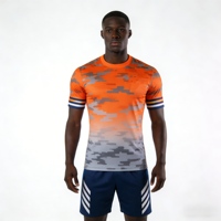 Tenue de gardien de but de football pour hommes, maillots de football respirants, chemise rembourrée, shorts, chaussettes, ensemble complet, maillot de football, tissu performant