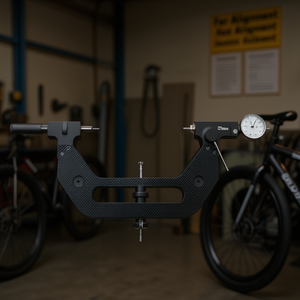 Calibrador digital y mecánico para horquillas de bicicleta, herramienta de medición para alineación de ruedas - Product Image 3