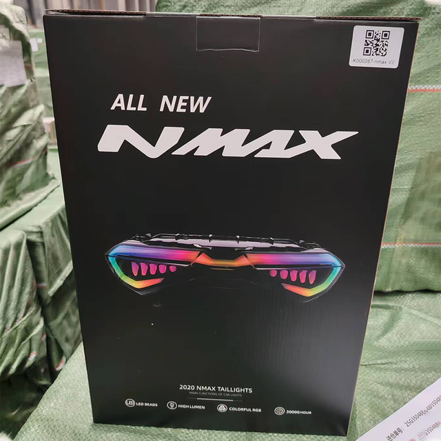 Accesorios Para Motos, APP Controlled RGB LED Motorcycle Lighting System for Yamaha Nmax V2, All New NMAX Gen 2 2020-2023