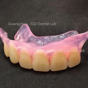 Suministros para dentaduras postizas DIY, dentadura postiza Invisible Valplast, buena nueva técnica protésica, prótesis para dentaduras postizas adelomórficas con buenos precios - Product Image 2
