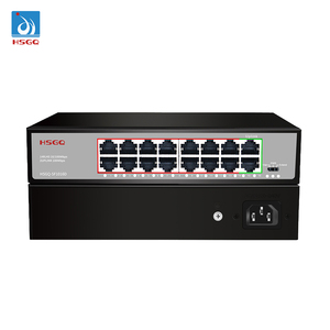 HSGQ-SF1016D Mini <span class=keywords><strong>16</strong></span> Cổng 10/100M Rj45 Máy Tính Để Bàn Chuyển Đổi Nhanh <span class=keywords><strong>Ethernet</strong></span> Sợi Chuyển Đổi Cho Nhà Văn Phòng - Product Image 1