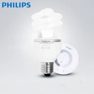 Philips energy-saving lamps free mood II remote control dimmable yellow light table lamp living room bulb 20WE27 authentic